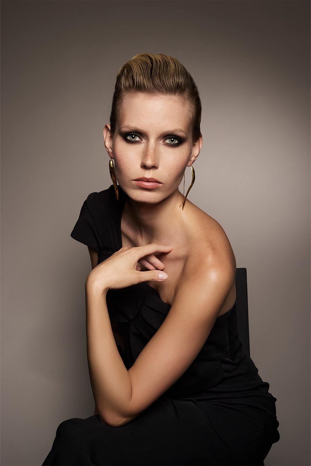 Blonde Updo - Giannandrea for ESLA Italy - Luxe Collection